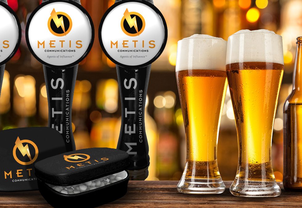 Metis Custom Bar Tap Handle and Mint Tin
